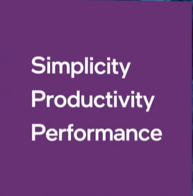 Intel Simplicity Productivity Performance