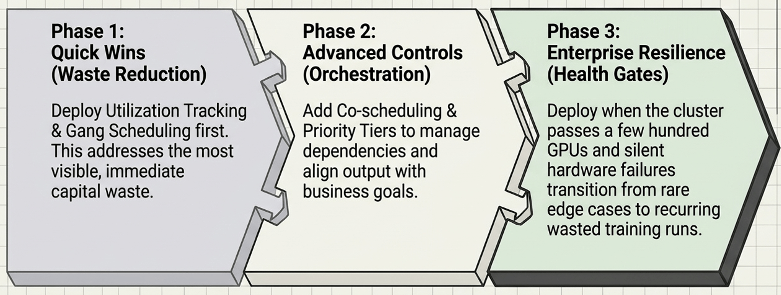 Figure 4 - Implementation horizon – Sequencing the rollout.